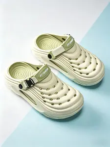2026 Men's New Summer Outdoor Camping Clogs, Breathable Soft Sole Slip-On Lazy Slippers