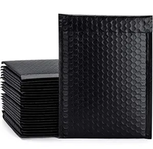 Black Bubble Mailers Padded Shipping Envelopes Self Seal 8.5 x 12