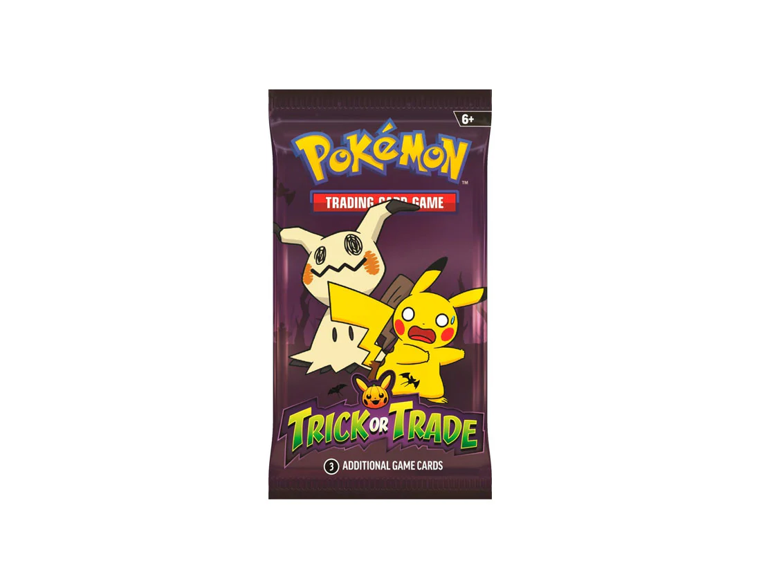 Pokemon : Trick or Trade Pack From Live