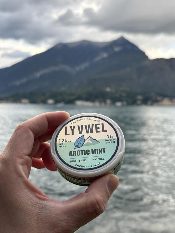 LyvWel 125mg Caffeine pouches Lip Pouches Zero Sugar Energy Pillows 1875mg per can Variety Pack Upper Decky 0 Sugar