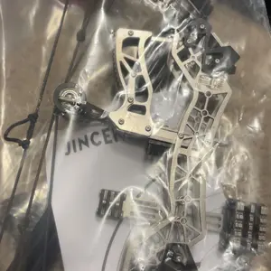 Sport Partner 10.2-inch stainless steel mini composite bow, small arrows, suitable for beginner archery practice, entertainment and fun gift, mini bow archery set