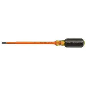 Klein Tools 601-7-INS Insulated Screwdriver, 3/16-Inch Cabinet, 7-Inch