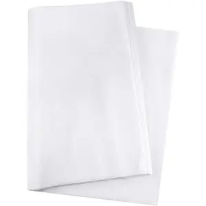 60 Sheets Christmas Tissue Paper 50 * 35cm White Christmas Wrapping Paper for DIY and Craft  Bags Decorations