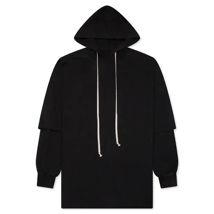 Rick Owens Hustler Hoodie Black
