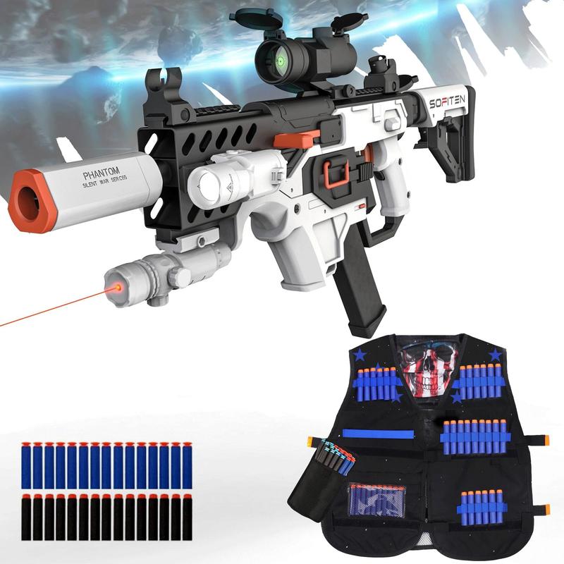 SOFITEN VIKTOR N-X,Toy Automatic Sniper Rifle Toy gun Set Foam - TikTok ...