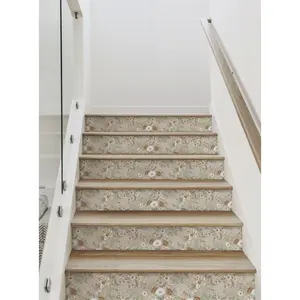 Earthy Botanics Peel and Stick Stair Riser Strips