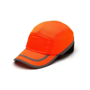 Pyramex Safety HP50041 Baseball Bump Cap, Hi-vis Orange