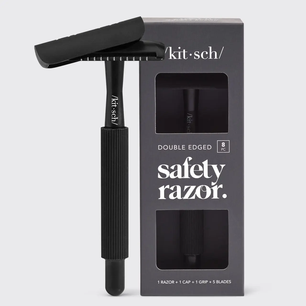 Safety Razor & Shave Butter Bundle - Black Safety Razor & Shave Butter Bundle - Black