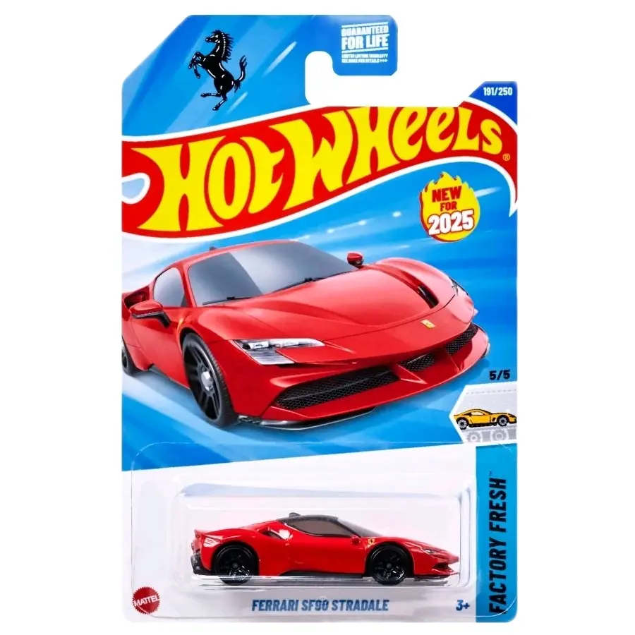 Hot Wheels 2025 Ferrari SF90 Stradale Diecast Collectible Model Car