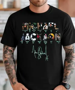 Michael Jackson 90s Retro Graphic T-Shirt, Unisex Cotton Streetwear Top, Music Lover Gift