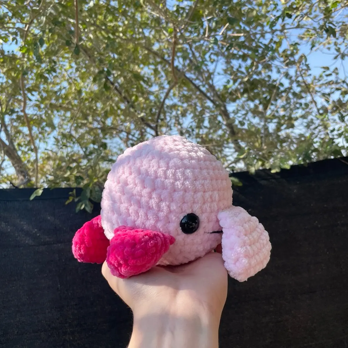 Blobfish Crochet Plush