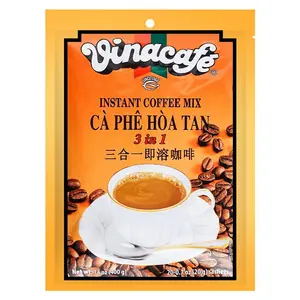 Vinacafe Vietnamese 3-in-1 Instant Coffee Mix - Milky, Sweet, 20 Sachets, 14oz Sugar Creamy
