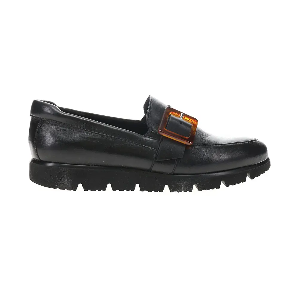 VANELi Womens Jakeen Lug Sole Loafers Casual - Black