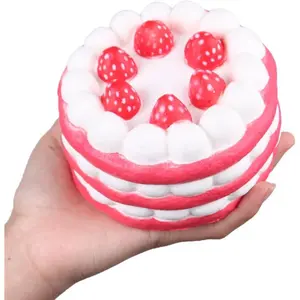 Anboor Squishies Cake Slow Rising Kawaii Squishie Toy for Collection Color Random