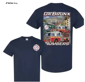 FDNY Da Bronx Bombers TShirt - Sweatshirt - Hoodie, Retro Yankees Bronx Firefighter Tee, New York Fire Department Tribute Shirt, Never Forget 911 Shirt