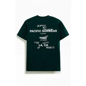 Pacsun Men's Pacific Sunwear Art Program Oversized T-Shirt - Multicolor