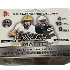 2022 NFL Panini WildCard Matte Drafted Picks Trading Card Game