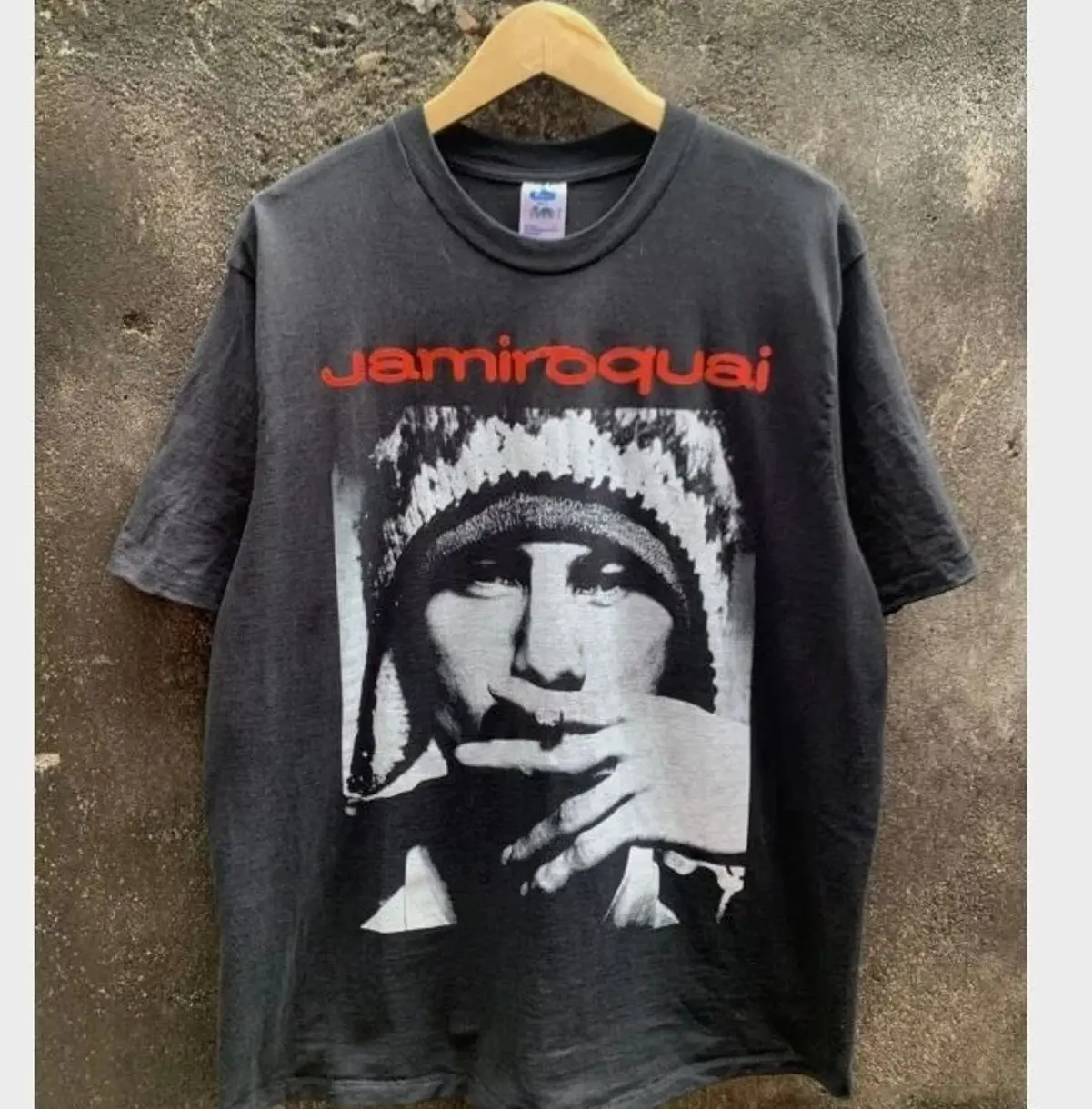 Jamiroquai 90s basic style Men Women Unisex short sleeve T shirt J