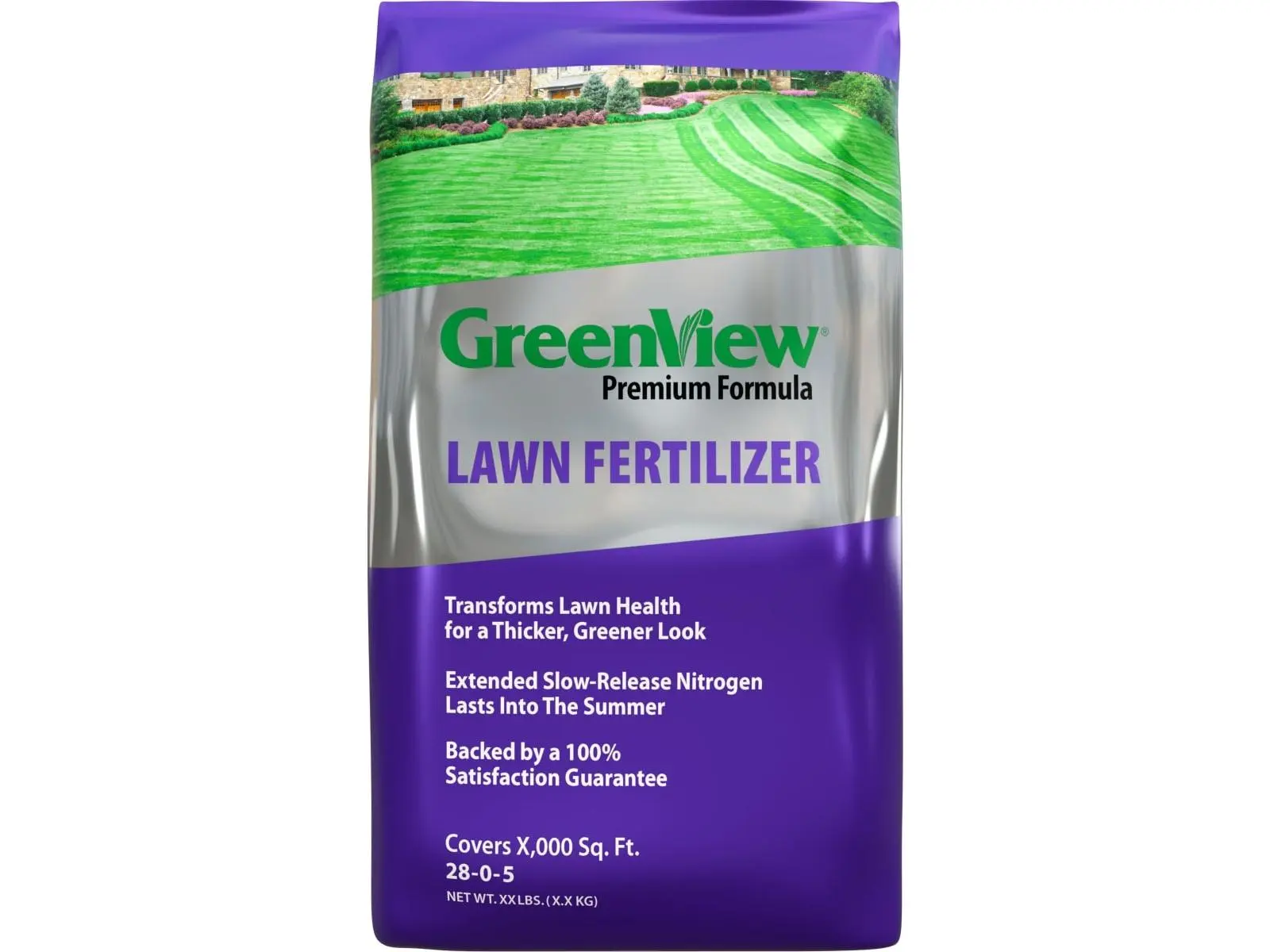 Greenview 2230031 Premium Formula Lawn Fertilizer - 28-0-5 - 10000 sq. ft.