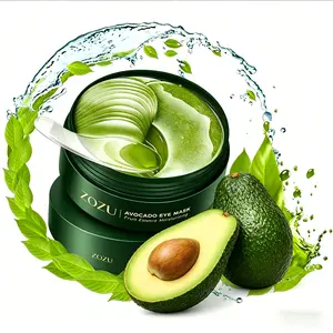 Avocado Moisturizing Eye bag Mask,60pcs/set Under Eye Mask, Eye Care Product for Dark Eye Bags, Skin Care Gift Moisturizer Hydrating Comfort, Alternate Day and Night Use Eye Mask – Reduces Periocular Fine Lines & Eye Bag Care,Comestic Gift