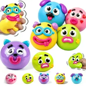 2026 NEW Smushers Squishy, CuriositiesDog Face Swap Squishy Toy, Soft MoldableCute Slow Rise Squeeze Toy Adult Fun giftstoy