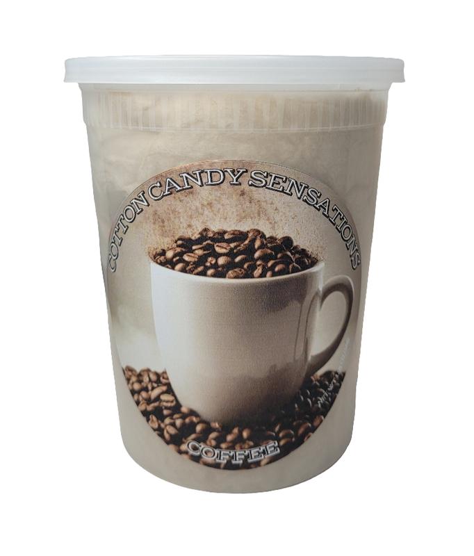 Coffee Flavor Gourmet Cotton Candy - Cotton Candy Sensations 200+ Flavors