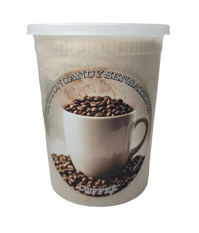 Coffee Flavor Gourmet Cotton Candy - Cotton Candy Sensations 200+ Flavors