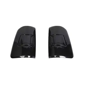 For 2018+ Dodge RAM Exterior Smoked Black Rear Taillight Tail Lamp Cover Trim