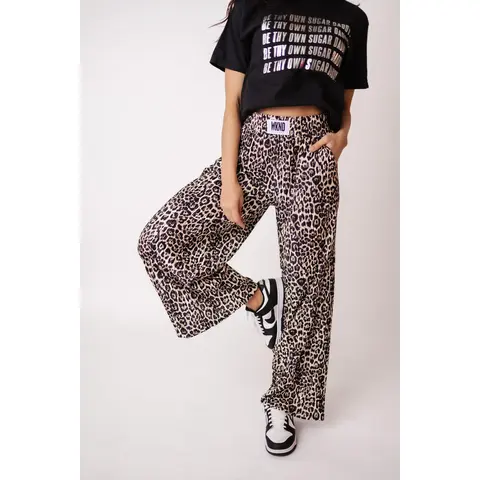 WKND Exclusive Leopard Plisse Pants