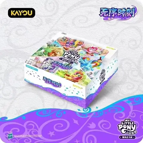 KaYou My Little Pony CCG Discord Chaos Volume 2 Authentic Sealed TCG Booster Box - Non-English Fantasy Art Trading Cards, 20 Packs, Thematic Series, Unique Way to Engage with Characters Collectible Item