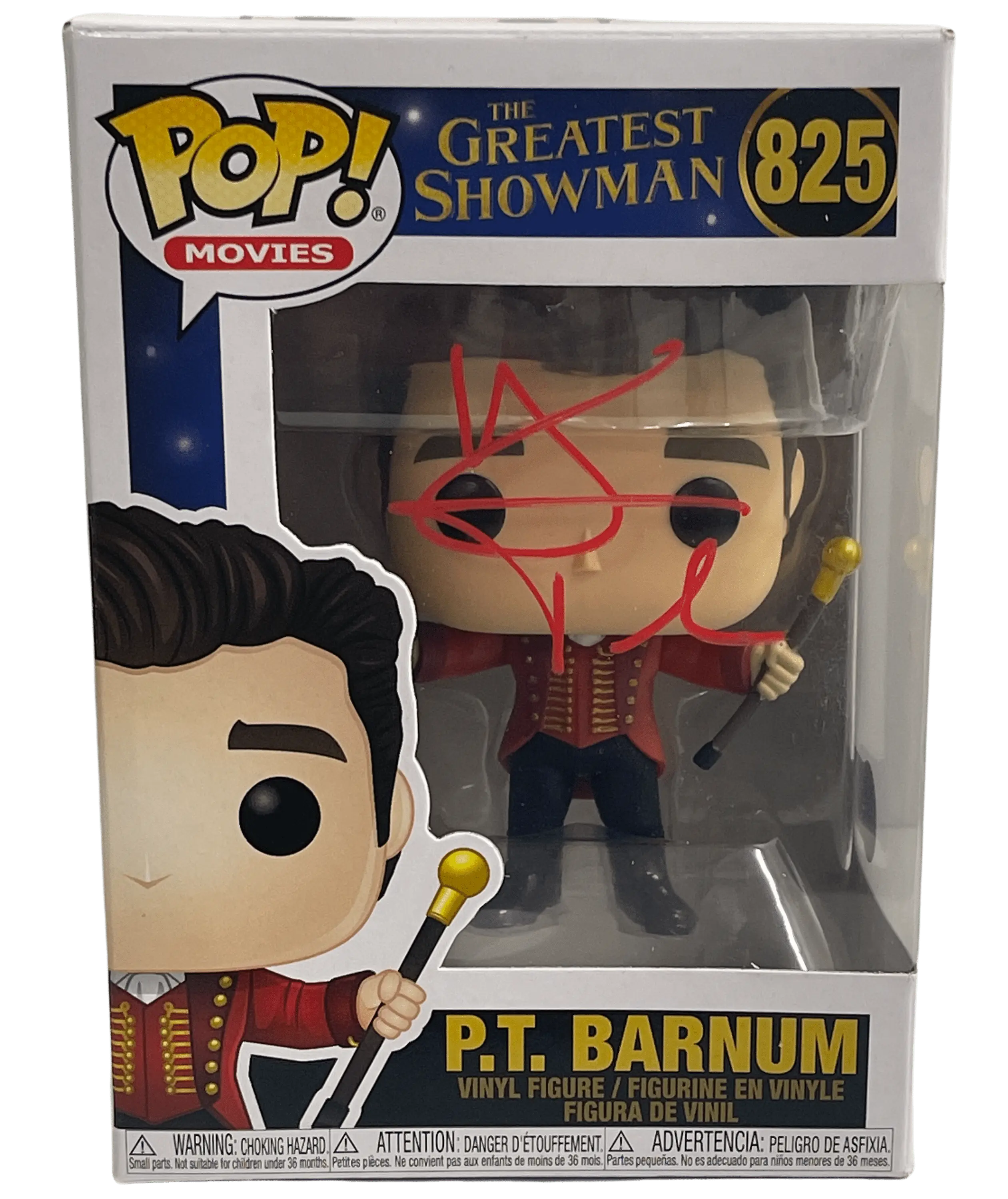 Holiday Daily Deals: Hugh Jackman Authentic Autographed The Greatest Showman Funko Pop! Figure 825 - 2/6