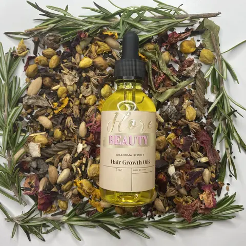 GRANDMA SECRET HAIR GROWTH OIL Organic Haircare Dropper Comfort