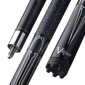 Viper Sinister Black and White Billiard/Pool Cue Stick