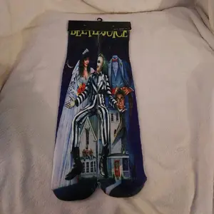 Beetlejuice socks fashion cozy warm sock