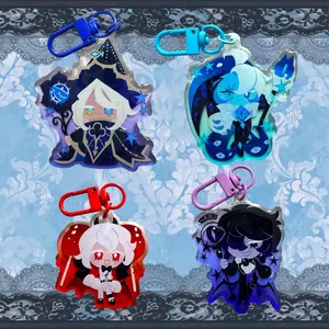Cookie Run Deceit Trio + Truthless Recluse Acrylic Keychain