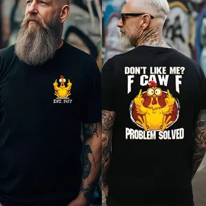 Personalized Year 1965-1980 Dont Like Me F Caw F Gen X shirt, Problem Solved Gen X Shirt, Generation X Shirt, Full Colors, Full Sizes, For Men, For Women