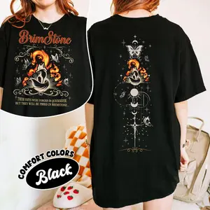 Quicksilver Brimstone Two-sided Shirt, Fae and Alchemy Series , Kingfisher Fantasy Book File, Classic Style , Fox