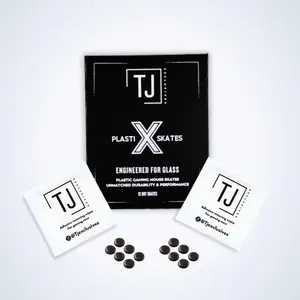 Universal replacement mouse skates PlastiX - Dots