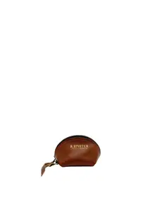 Clara Mini Pouch | Brown Leather