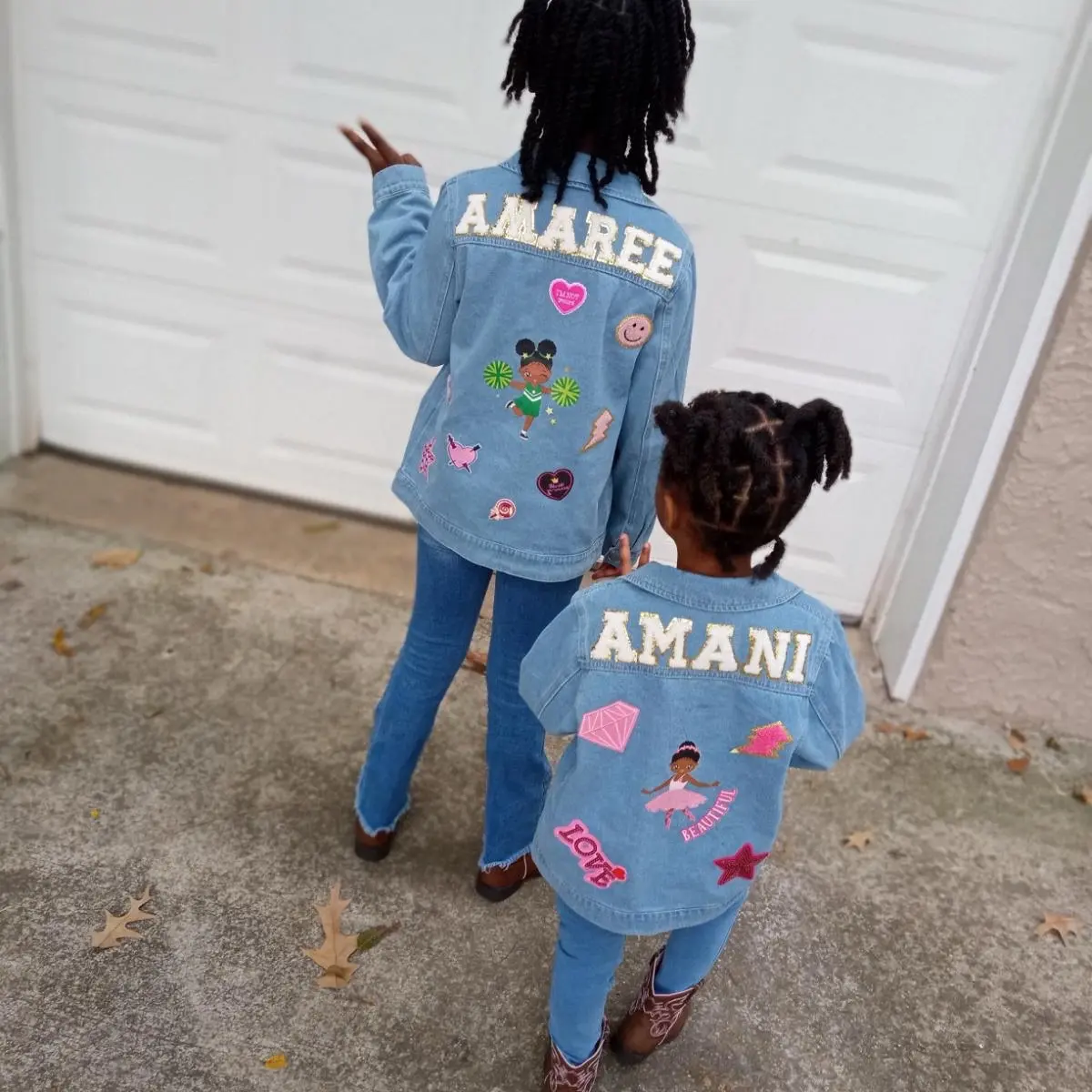 Custom name jackets