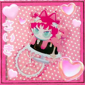 Saiki K Coffee Jelly Cat Standee