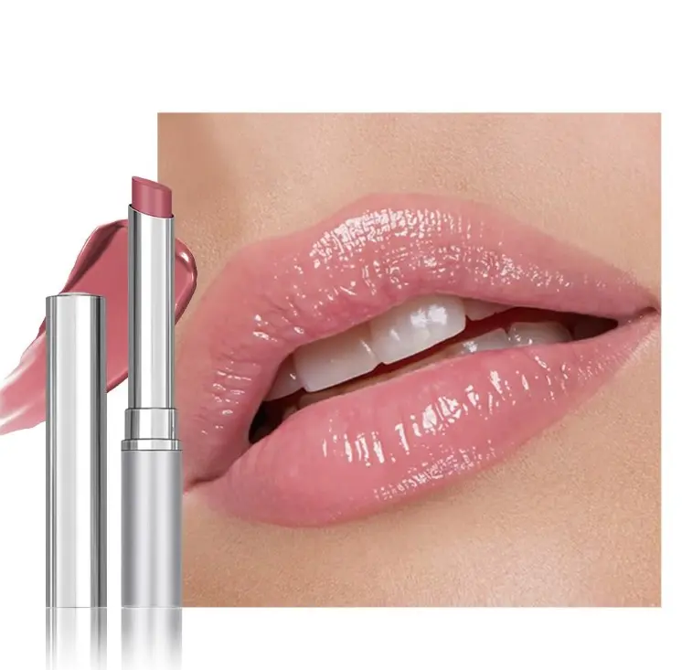 FeiCuiYun Pink Honey Tinted Lip Balm Lip Gloss Lipstick, Sheer Hydrating Lip Gloss Tint, Moisturizing Lip Color for All Skin Tones, Nourishing Lip Balm with a Hint of Natural Black Cherry