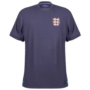 Purple England Away Shirt 2024-24, 2024/2025 Purple Color England Away Short Sleeve Soccer Jersey Top