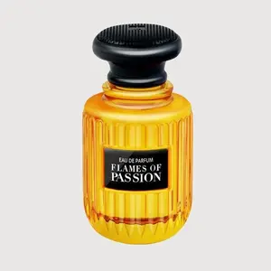 Flames of Passion – Ambery & Woody Eau de Parfum for Men – Bold, Sensual & Long-Lasting 100ml