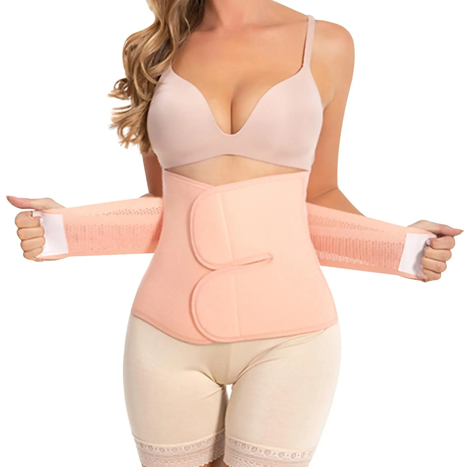 Postpartum Belly Band, Abdominal Binder, Abdominal Support Belt Post Surgery Girdle, Tummy Tuck Compression Wrap Waist Trainer, Maternity Supplies, Su