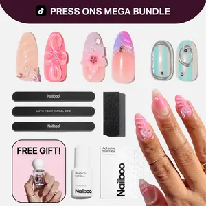 Ultimate Cosmos in Bloom Press-On Vault