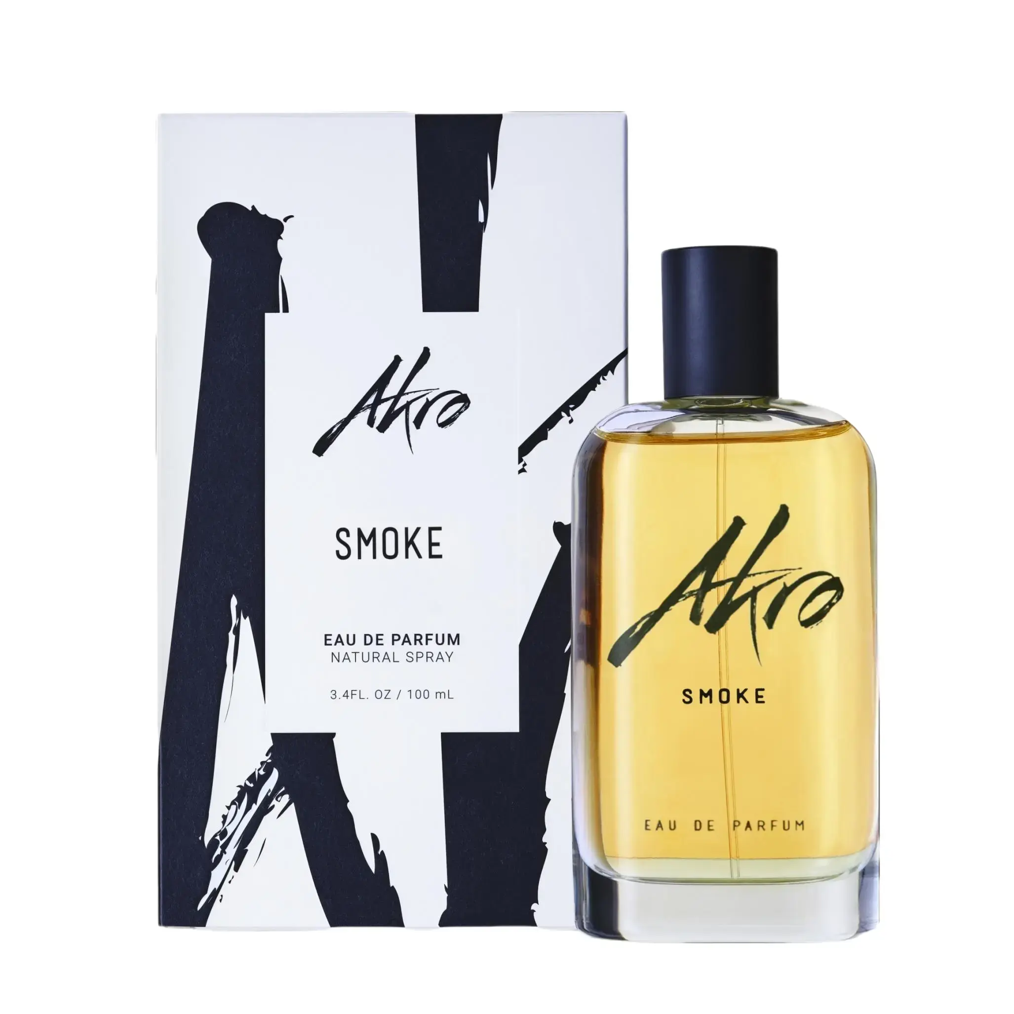Akro Smoke for Unisex Eau de Parfum Spray, 3.4 Ounce