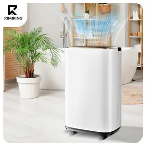 RIMIKING Dehumidifier with Dual Drainage System,