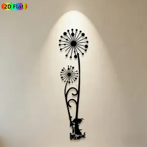 1pc Dandelion Metal Wall Art,Dandelion Statue Mural, Ideal Gift for Easter, Thanksgiving, Nature Decor Enthusiasts, Weather-Resistant Metal Wall Decor Wall Sculptures, Perfect for Garden Fence & Patio Wall, Charming Outdoor Decor