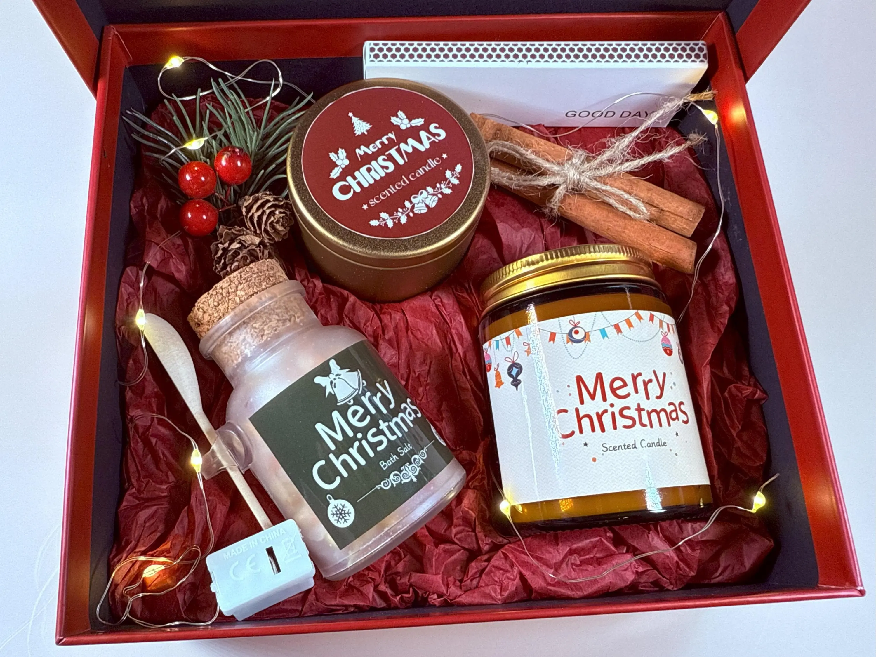 Christmas Gift Box Winter Gift Basket Holiday Gift Box Christmas Self Care Box Christmas Gift Basket Xmas gift box, Feliz Navidad New Year